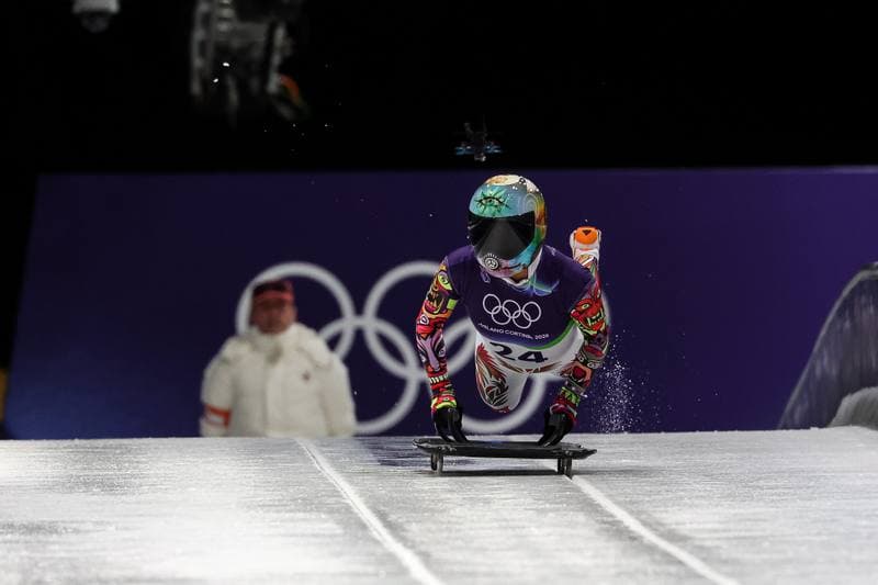 Skeleton. Olympic Winter Games Milano-Cortina 2026. Day 1. 14.02.2026