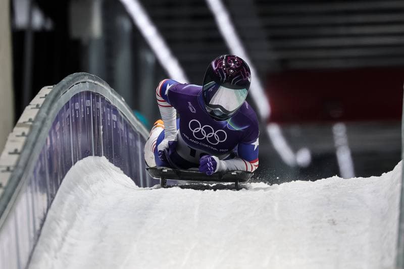 Skeleton. Olympic Winter Games Milano-Cortina 2026. Day 1. 14.02.2026