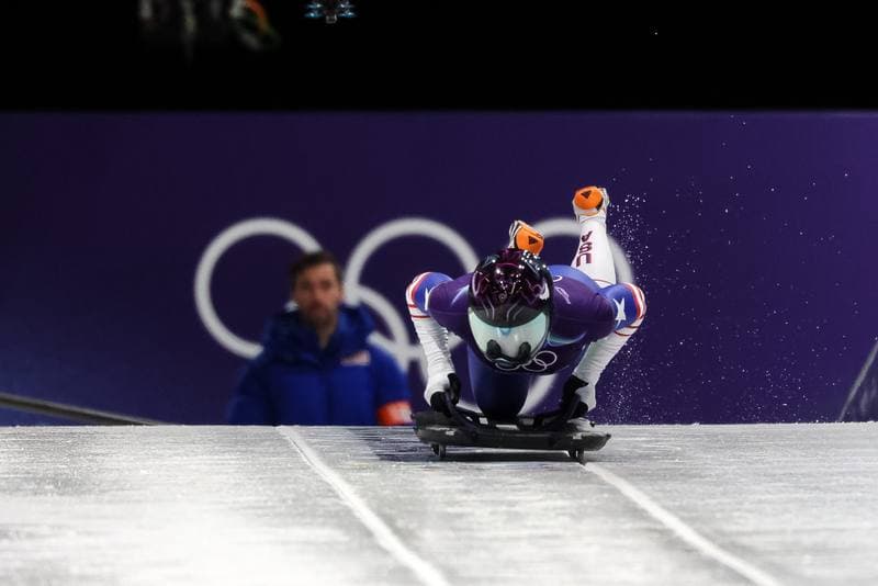 Skeleton. Olympic Winter Games Milano-Cortina 2026. Day 1. 14.02.2026