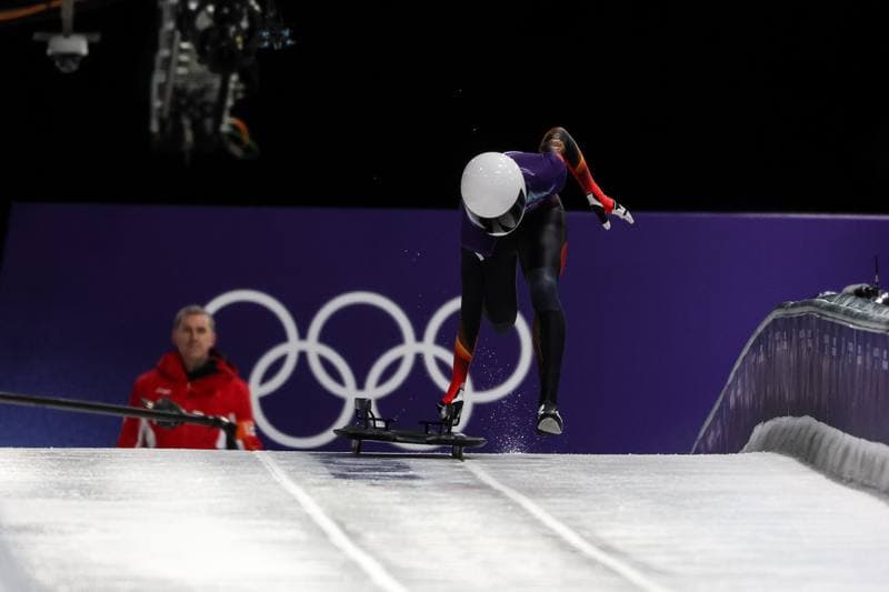 Skeleton. Olympic Winter Games Milano-Cortina 2026. Day 1. 14.02.2026