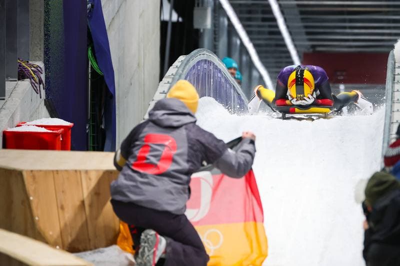 Skeleton. Olympic Winter Games Milano-Cortina 2026. Day 1. 14.02.2026