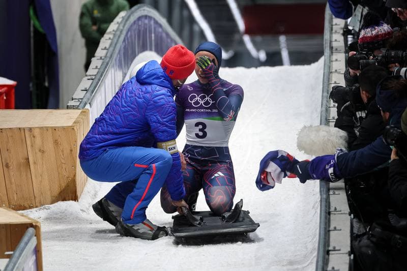 Skeleton. Olympic Winter Games Milano-Cortina 2026. Day 1. 14.02.2026