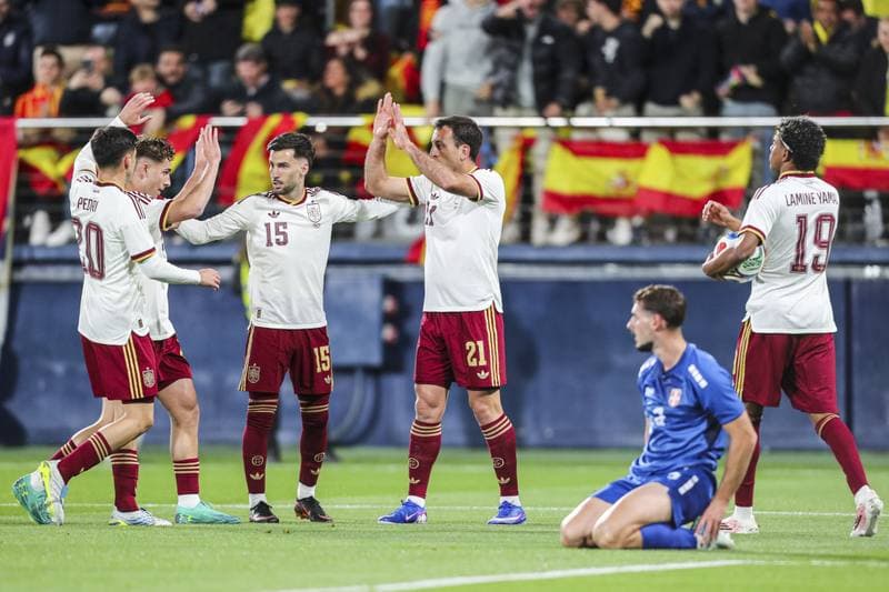 Football. Friendly Match. Spain - Serbia. 27.03.2026