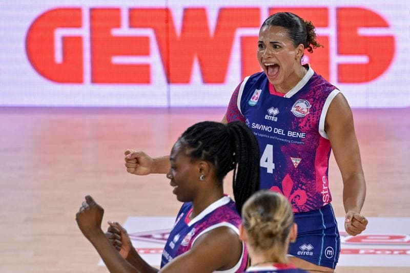 Volleyball. Italian Serie A1 Women. Savino Del Bene Scandicci - Numia Vero Volley Milano. 25.03.2026
