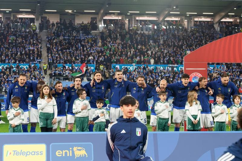 Football. FIFA World Cup Qualifiers. Italy - Northern Ireland. 26.03.2026