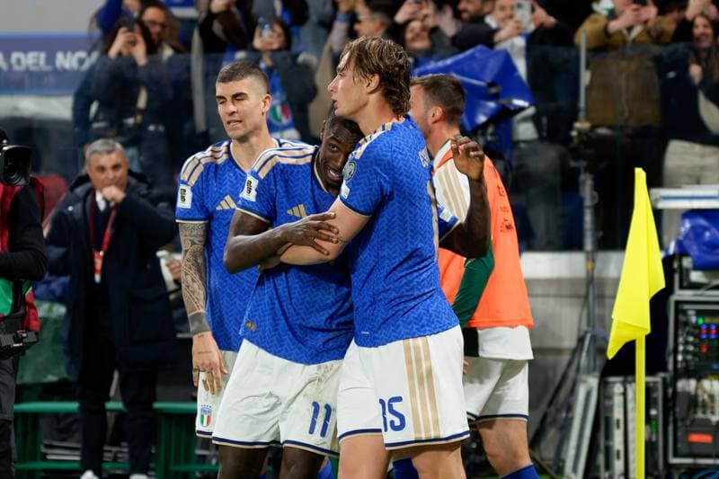 Football. FIFA World Cup Qualifiers. Italy - Northern Ireland. 26.03.2026