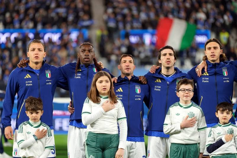 Football. FIFA World Cup Qualifiers. Italy - Northern Ireland. 26.03.2026