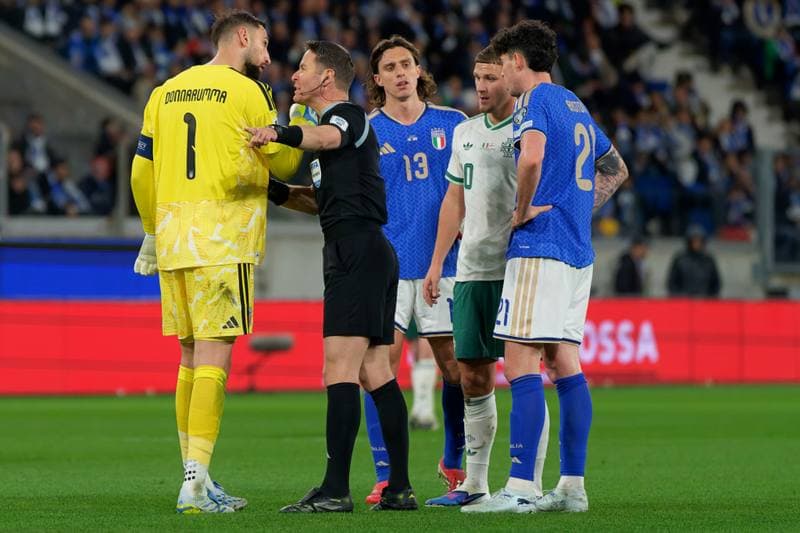 Football. FIFA World Cup Qualifiers. Italy - Northern Ireland. 26.03.2026