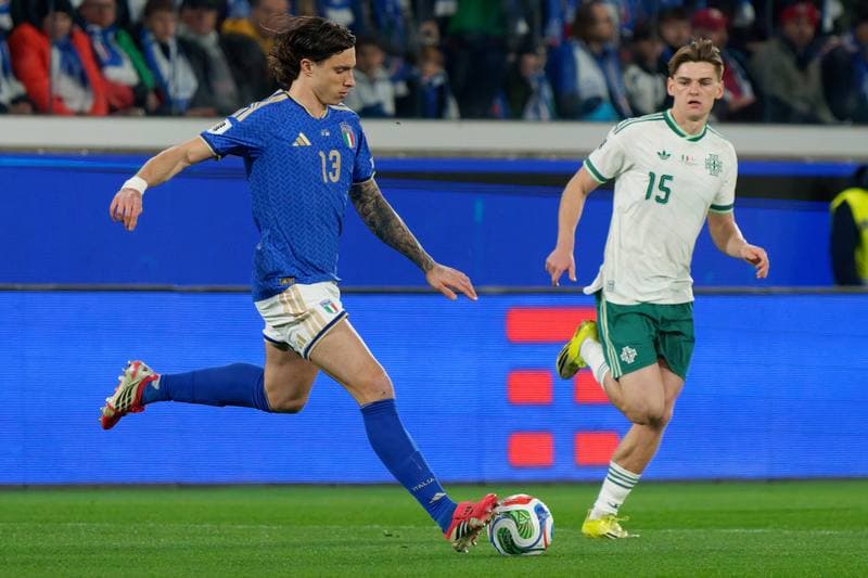 Football. FIFA World Cup Qualifiers. Italy - Northern Ireland. 26.03.2026