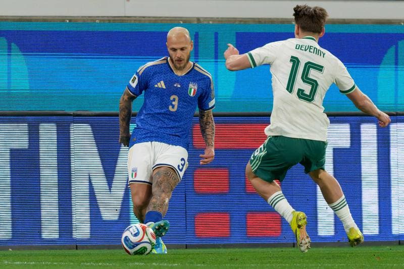Football. FIFA World Cup Qualifiers. Italy - Northern Ireland. 26.03.2026