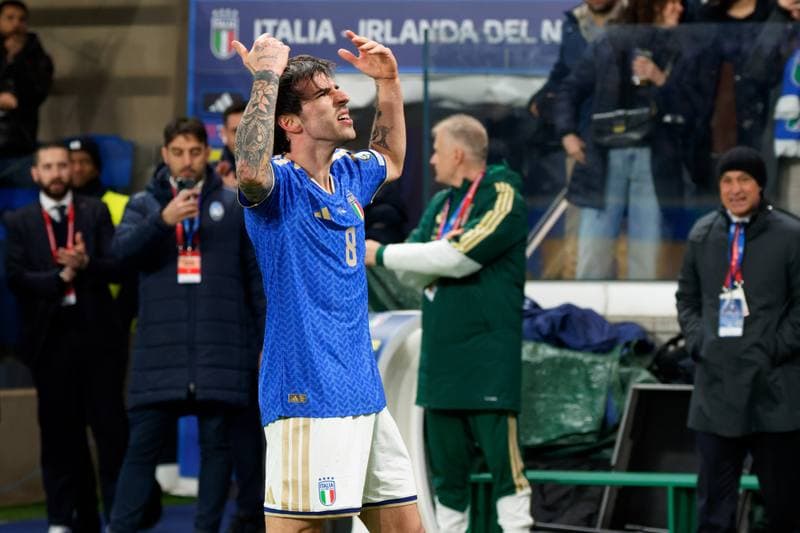 Football. FIFA World Cup Qualifiers. Italy - Northern Ireland. 26.03.2026