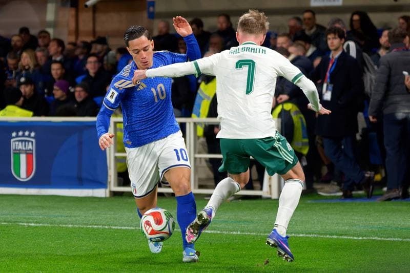 Football. FIFA World Cup Qualifiers. Italy - Northern Ireland. 26.03.2026