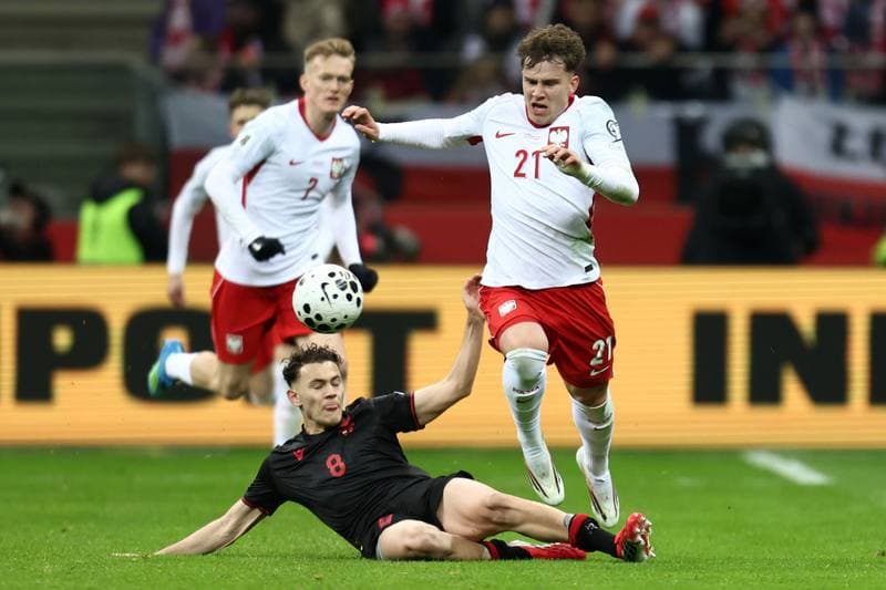 Football. FIFA World Cup Qualifiers. Poland - Albania. 26.03.2026