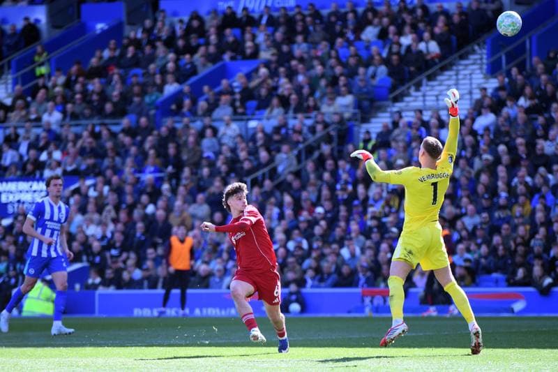 Football. Premier League. Brighton - Liverpool. 21.03.2026