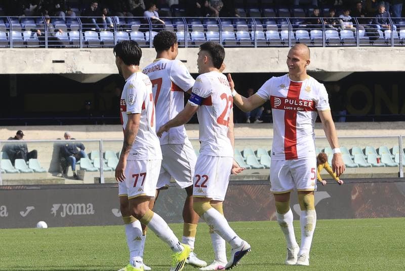 Football. Serie A. Hellas Verona - Genoa. 15.03.2026