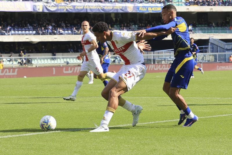Football. Serie A. Hellas Verona - Genoa. 15.03.2026