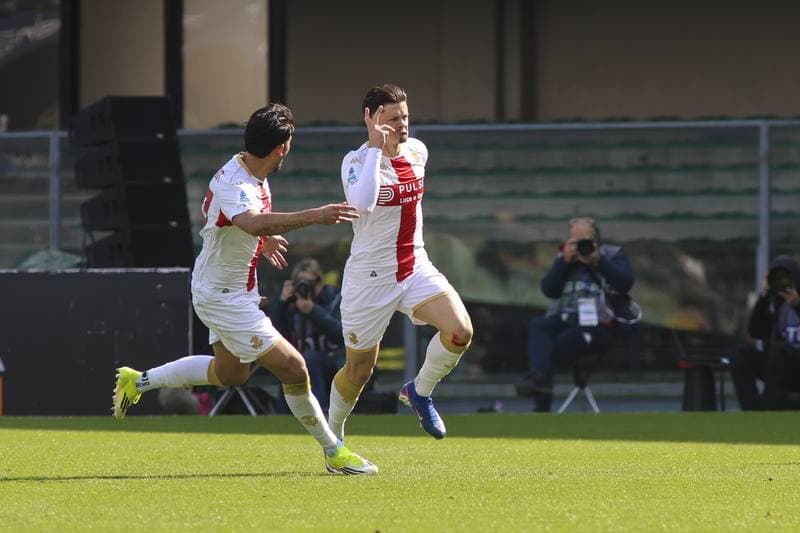 Football. Serie A. Hellas Verona - Genoa. 15.03.2026