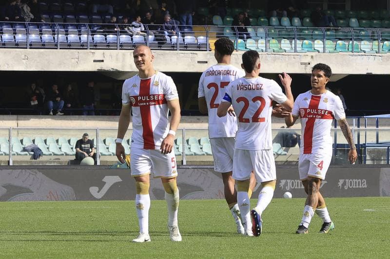 Football. Serie A. Hellas Verona - Genoa. 15.03.2026