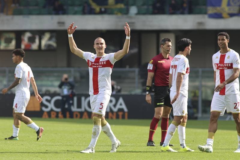 Football. Serie A. Hellas Verona - Genoa. 15.03.2026
