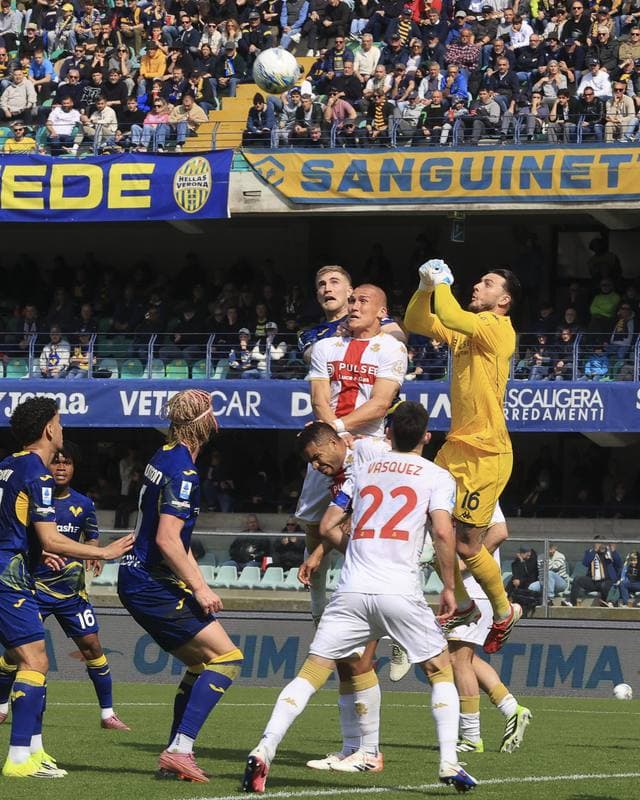 Football. Serie A. Hellas Verona - Genoa. 15.03.2026