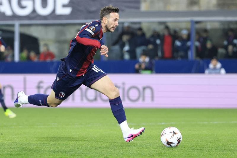 Football. UEFA Europa League. Bologna FC - AS Roma. 12.03.2026