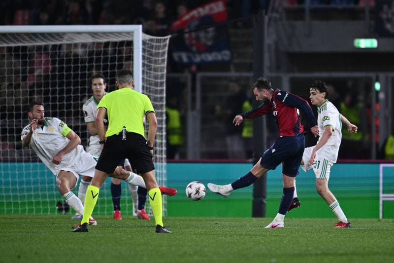 Football. UEFA Europa League. Bologna FC - AS Roma. 12.03.2026