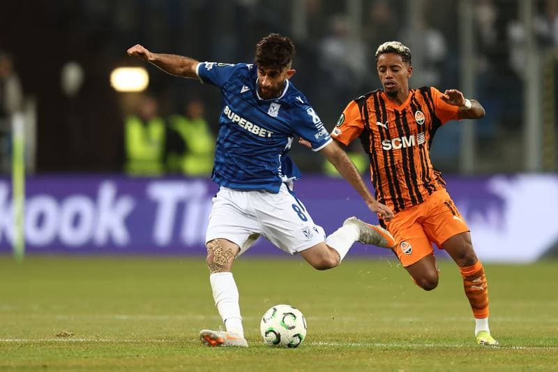 Football. UEFA Conference League. Lech Poznan - Shakhtar Donetsk. 12.03.2026