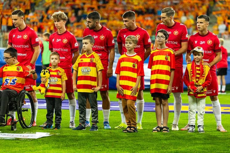 Football. PKO BP Ekstraklasa. Jagiellonia Bialystok - Widzew Lodz. 01.09.2024