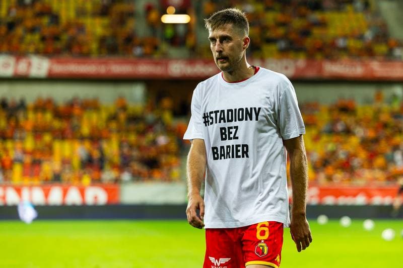 Football. PKO BP Ekstraklasa. Jagiellonia Bialystok - Widzew Lodz. 01.09.2024