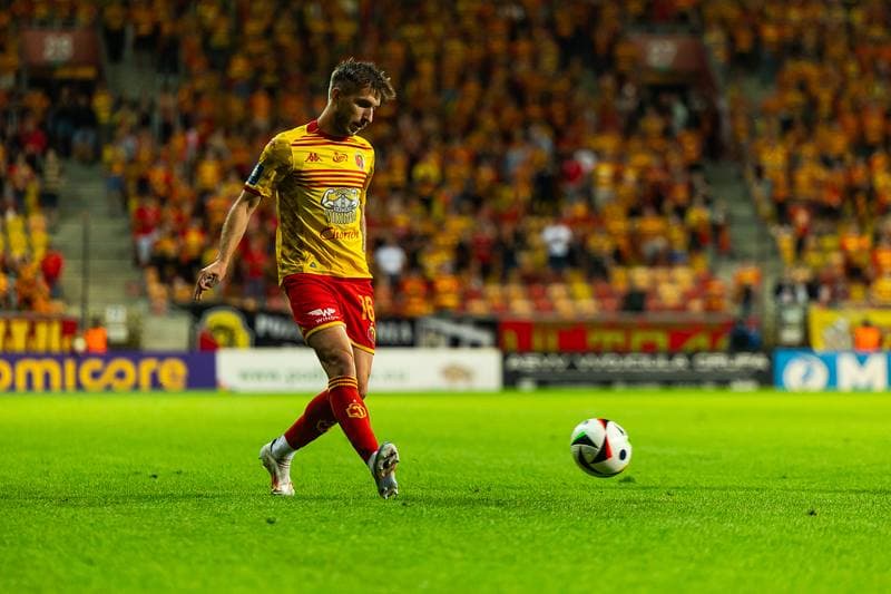Football. PKO BP Ekstraklasa. Jagiellonia Bialystok - Widzew Lodz. 01.09.2024