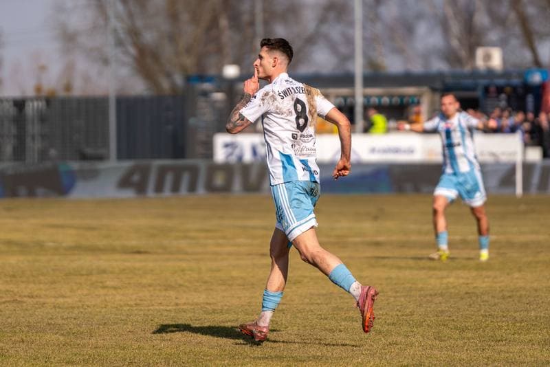 Football. Betclic 2 liga. Swit Szczecin - Unia Skierniewice. 28.02.2026