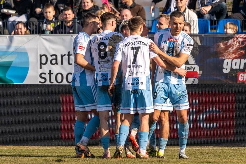 Football. Betclic 2 liga. Swit Szczecin - Unia Skierniewice. 28.02.2026