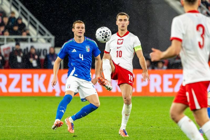 Football. European Football Championship Qualifiers. Polska U21 - Wlochy U21. 14.11.2025