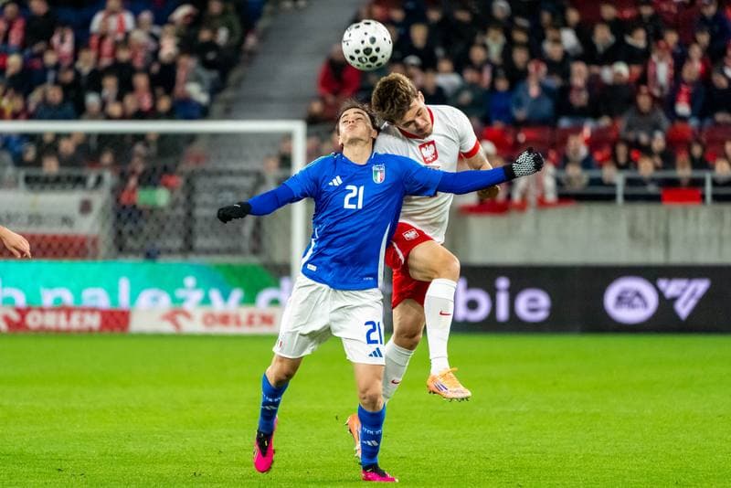 Football. European Football Championship Qualifiers. Polska U21 - Wlochy U21. 14.11.2025