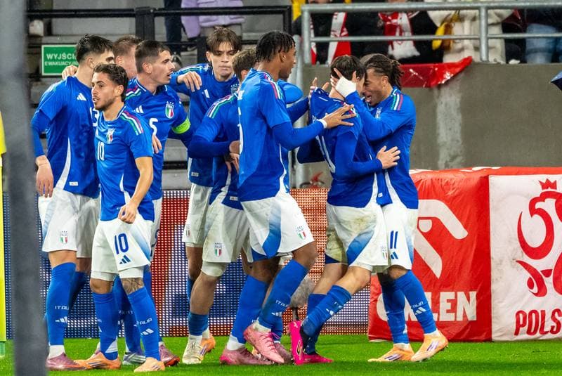 Football. European Football Championship Qualifiers. Polska U21 - Wlochy U21. 14.11.2025