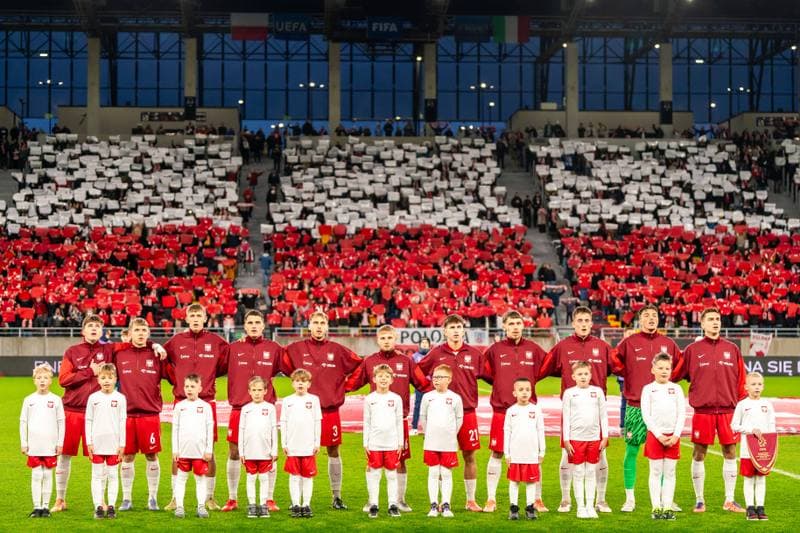 Football. European Football Championship Qualifiers. Polska U21 - Wlochy U21. 14.11.2025