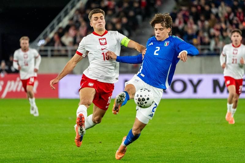 Football. European Football Championship Qualifiers. Polska U21 - Wlochy U21. 14.11.2025