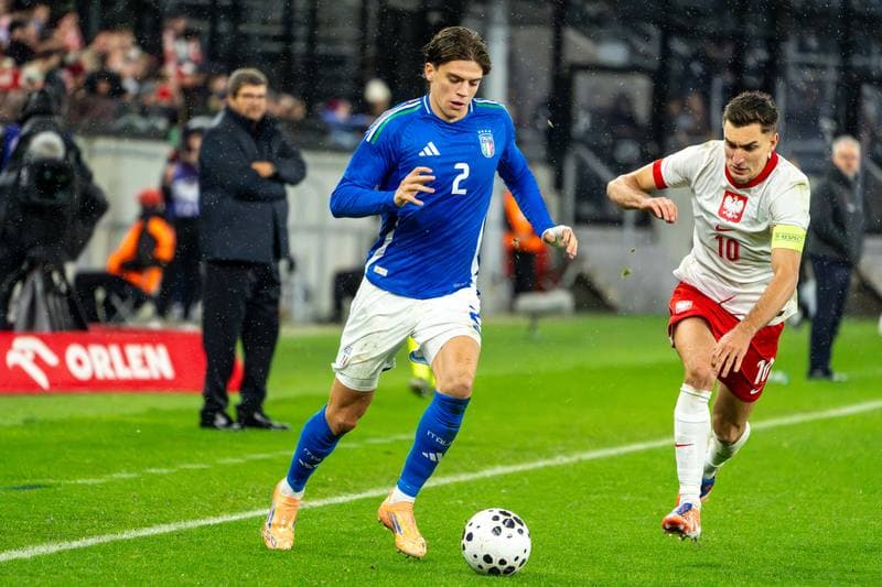 Football. European Football Championship Qualifiers. Polska U21 - Wlochy U21. 14.11.2025