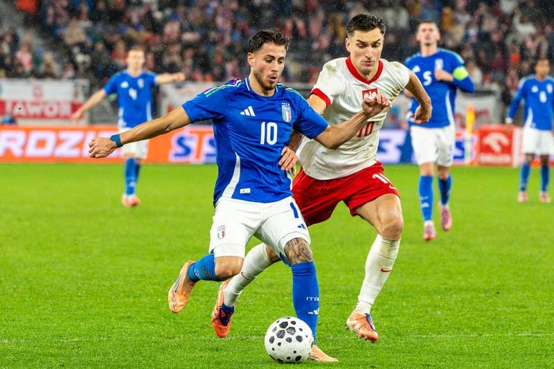Football. European Football Championship Qualifiers. Polska U21 - Wlochy U21. 14.11.2025
