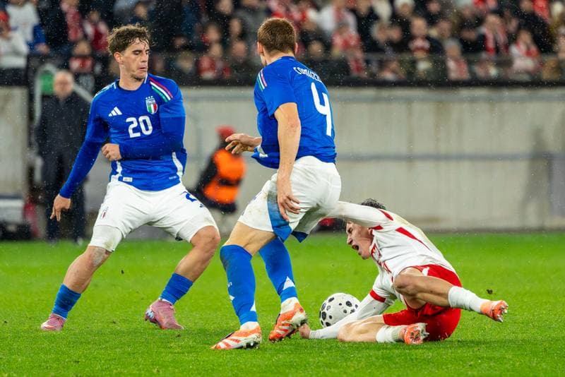 Football. European Football Championship Qualifiers. Polska U21 - Wlochy U21. 14.11.2025