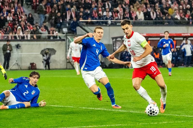 Football. European Football Championship Qualifiers. Polska U21 - Wlochy U21. 14.11.2025