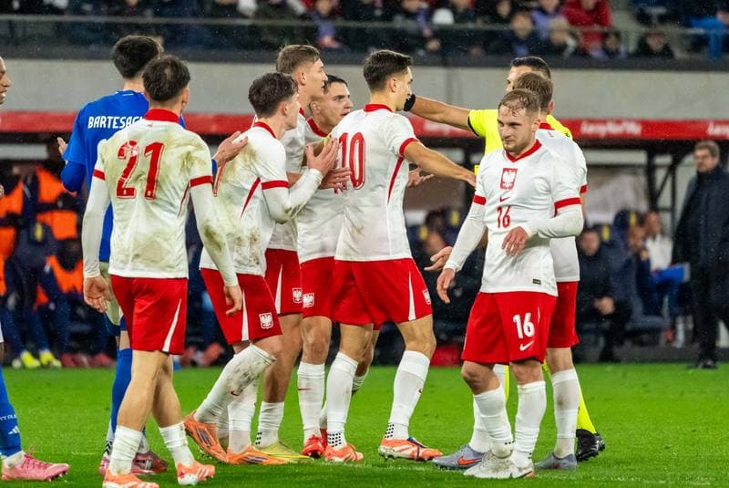 Football. European Football Championship Qualifiers. Polska U21 - Wlochy U21. 14.11.2025