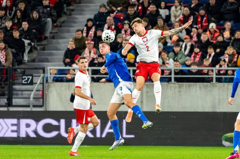 Football. European Football Championship Qualifiers. Polska U21 - Wlochy U21. 14.11.2025