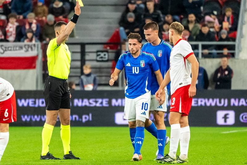 Football. European Football Championship Qualifiers. Polska U21 - Wlochy U21. 14.11.2025