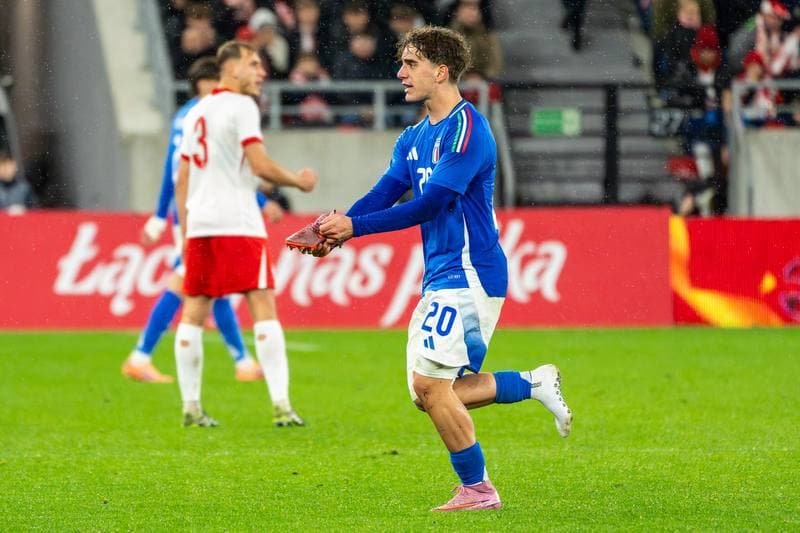 Football. European Football Championship Qualifiers. Polska U21 - Wlochy U21. 14.11.2025