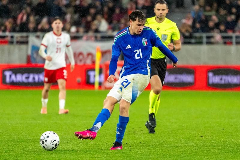 Football. European Football Championship Qualifiers. Polska U21 - Wlochy U21. 14.11.2025