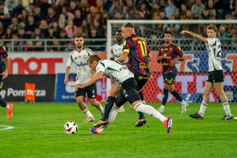 Football. PKO BP Ekstraklasa. Pogon Szczecin - Legia Warsaw. 20.09.2024