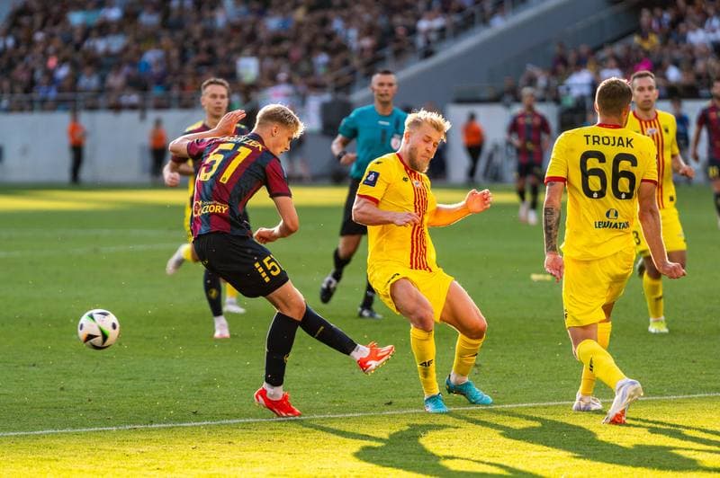 Football. PKO BP Ekstraklasa. Pogon Szczecin - Korona Kielce. 20.07.2024