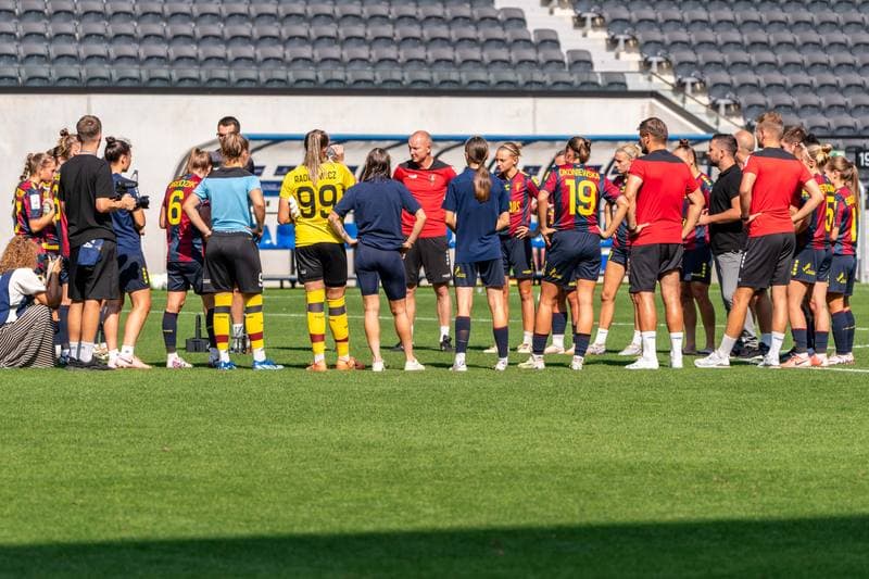 Football. Women's Champions League. Pogon Szczecin - FC Kiryat Gat. 07.09.2024