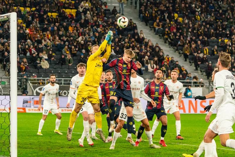 Football. PKO BP Ekstraklasa. Pogon Szczecin - Zaglebie Lubin. 01.02.2025